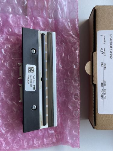Squix 4.3 / 300dpi CAB Thermal Printhead  (5977383.001) — NEW !!! - $331.97