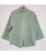 Asiatica Kansas City Top Blouse Shirt Tunic Sage Green Womens - $57.42