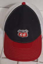 Phillips 66 Cap Hat Red Black White Snapback Trucker Mesh Richardson - £12.50 GBP