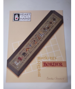 Heart In Hand Needleart Pattern Monthly Markings Border ONLY Cross Stitc... - $8.90