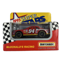 Bill Elliott #94 McDonald's Racing Matchbox 1995 Super Stars 1:64 Scale Diecast - $6.79