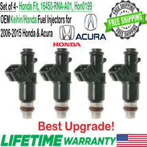 OEM Honda 4Pcs Best Upgrade Fuel Injectors for 2005-2014 Honda Odyssey 3.5L V6 - £66.60 GBP