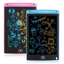 2 Pack Lcd Writing Tablet,8.5 Inch Electronic Drawing Writing Board, Colorful Sc - £14.89 GBP