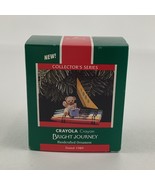 Hallmark Christmas Ornament #1 Crayola Crayon Bright Journey Sailboat Vi... - $47.32 CAD