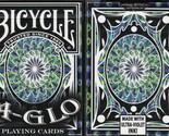 Bicycle A Glo Playing Cards (Blue)  - £14.75 GBP