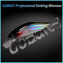 Minow Que Hunde Señuelo Pesca Equilibrio Cebo Profundo Fundido Wobbler J... - $23.57 CAD