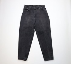 Vintage 90s Levis 560 Orange Tab Mens 34x32 Distressed Loose Fit Jeans Black USA - £77.73 GBP
