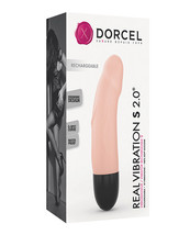Dorcel Real Vibrations S 6&quot; Rechargeable Vibrator - Flesh - £38.65 GBP