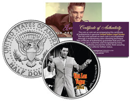 ELVIS PRESLEY - MOVIE * Viva Las Vegas * JFK Kennedy Half Dollar Coin *L... - £6.82 GBP