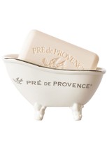 Pre de Provence Soap Dish Large Capacity for Kitchen or Bathroom, 5.75x2.6x3.5,  - £21.16 GBP