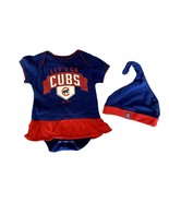 Majestic Baby Girl Infant 0 3 Months Skort Dress 1 Piece Bodysuit Chicag... - £7.77 GBP