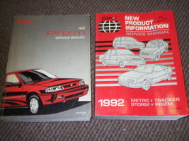 1992 Chevy Geo Prizm Servizio Negozio Riparazione Officina Manuale Set Originale - £11.70 GBP