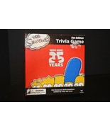 The Simpsons Fan Edition Trivia Board Card Game 25 Years Compete  - £11.55 GBP