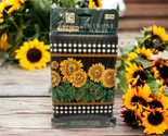 DESIGN COTTAGE Wall Border 5 Yds SUNFLOWERS Country Garden Farm Core Pre... - $20.79