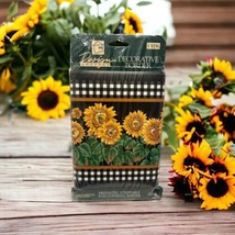 DESIGN COTTAGE Wall Border 5 Yds SUNFLOWERS Country Garden Farm Core Pre... - £16.23 GBP