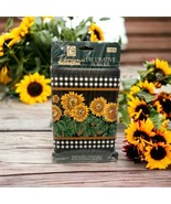 DESIGN COTTAGE Wall Border 5 Yds SUNFLOWERS Country Garden Farm Core Pre... - £16.34 GBP