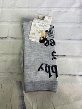 Harry Potter Dobby Is Free Crew Socks 1 Pair Shoe Size 5-10 Sock Size 9-11 NEW - $10.39