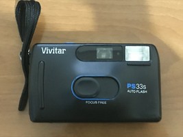 Vivitar PS 33S 35mm Point &amp; Shoot Film Camera. Used Condition - Untested... - $22.84