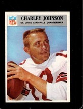 1966 Philadelphia #163 Charley Johnson Vg+ Cardinals *X69645 - £1.56 GBP
