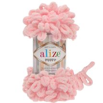 Alize Puffy Finger Loop Yarn - Micropolyester Soft Chenille Chunky Yarn for Hand - £19.05 GBP