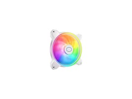 Cooler Master MasterFan MF140 Halo² White Fan, Duo-Ring ARGB Gen 2 LED Rings, 14 - $80.99