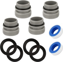 4560 Pool Hose Conversion Kit Compatible with Intex Pool Filter Pump Hose Adapte - £25.83 GBP