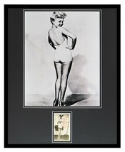 Betty Grable Signed Framed 16x20 Photo Pinup Display AW - £395.67 GBP