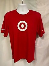 NEW Target Stores official unisex VOLUNTEERS employee staff Red Dot T-Sh... - £5.69 GBP