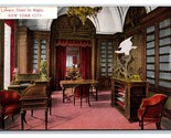 Hotel St Regis Library Interiorl New York City NYC NY DB Postcard O15 - $6.88