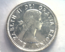 1964 Canadian Dime Gem Proof Like Gem Pl Original Coin Original Mint Cellophane - $5.00