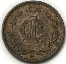 1945 Mo Mexico Centavo Coin Mexico City Mint Condition Uncirculated+ - £5.92 GBP