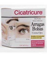 2 X CICATRICURE crema ojos reduce visiblemente arrugas y bolsas revitali... - $45.49