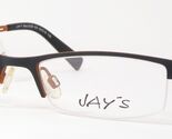 JAY&#39;S Von Trends &amp; Mehr 6338 So Mattschwarz Einzigartig Brille 50-18-135mm - $76.42