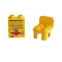 Lego Duplo Promotional Brick Legoland Discovery Center Factory &amp; chair p... - £7.03 GBP