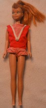 Vintage 1963 Barbie&#39;s Little Sister Redhead Skipper Doll  - £88.28 GBP