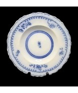 Large Rim Soup Bowl Rosalie Flow Blue by Meakin J &amp; G Hanely England - $93.01 CAD