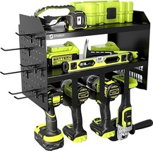 Power Tool Organizer Wall Mount Heavy Duty Garage Organizer Drill Holder NEW - £40.81 GBP