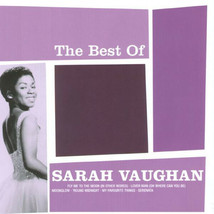 Sarah Vaughan The Best Of Cd Mint Uk Import Female Vocal Legend - £5.69 GBP