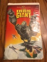 The Iron Giant VHS Clamshell Animated Children&#39;s Classic Ships N 24h - £15.43 GBP