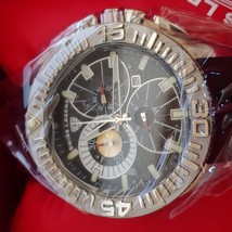 Swiss Legend Chronograph Watch SL-10064-01SIL NIB Needs new battery - £146.74 GBP