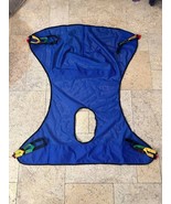 Full Body Mesh Commode Patient Lift Sling, 300lbs Weight Capacity-with H... - $70.99 CAD