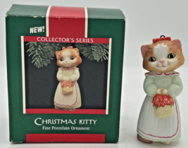 Hallmark Keepsake Ornament Christmas Kitty 1989 U111 - £11.70 GBP