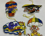 Vintage McDonalds Puffy Ornament Set, Ronald, Grimace, Hamburglar and Fr... - $13.09