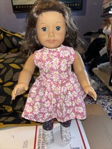 American Girl Doll 18” 2013 dressed as shown has golden bown hair see pics 4 eye - £67.01 GBP