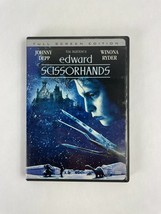 Johnnu Depp Tim Burton&#39;s Winona Ryder Edward Scissorhands DVD Movies - £7.80 GBP