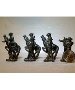 Eight Vintage WWII British Tommy Style Lead Soldiers 48:1 Scale 3 Cavalr... - $5.00