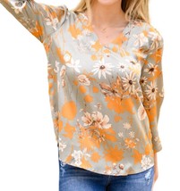 Jodifl chantry v neck floral blouse in Sage - size S - £32.56 GBP