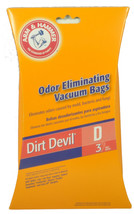 Dirt Devil Type D Vacuum Cleaner Bags 62593 - £3.87 GBP