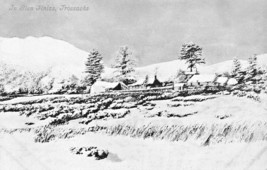 Glen Finlas Trossachs Scotland In The Snow Postcard - £5.45 GBP