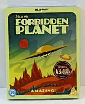 Forbidden Planet Blu-ray [Region B] - Sci-fi Movie - Includes A3 Travel Poster - £14.05 GBP